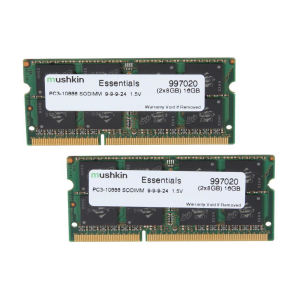 Mushkin 16GB /1333 Essentials DDR3 Notebook RAM KIT (2x8GB) (997020)