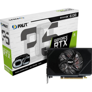 Palit GeForce RTX 3050 StormX OC 6GB - graphics card - GF RTX 3050 - 6 GB (NE63050S18JE-1070F)