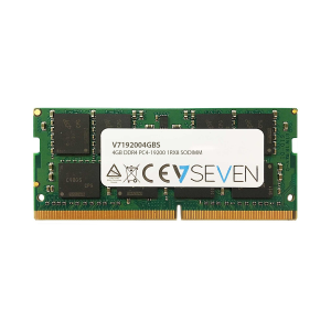 V7 V7192004GBS memóriamodul 4 GB 1 x 4 GB DDR4 2400 MHz (V7192004GBS)