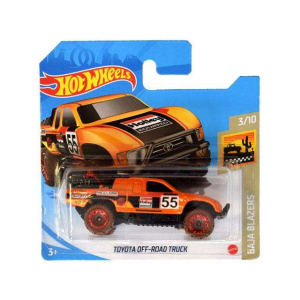 Mattel Hot Wheels: Toyota Off-Road Truck narancssárga kisautó 1/64 - Mattel