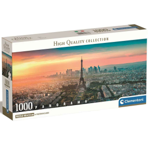 Clementoni Párizs, Franciaország 1000 db-os panoráma puzzle 98×33 cm – Clementoni