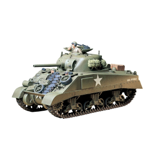 tamiya U.S. Medium Tank M4 Sherman tank műanyag modell (1:35) (MT-35190)