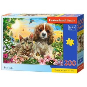 Castorland 200 db-os puzzle - Legjobb barátok (B-222247)