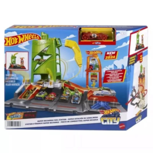 Mattel Hot Wheels City - Töltőállomás játékszett (HTN79)