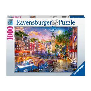 Ravensburger Puzzle 1000 db - Naplemente Amszterdam