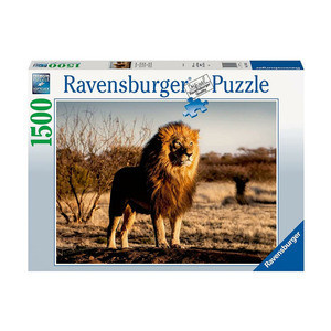 Ravensburger Puzzle 1500 db - Oroszlán az állatok királya
