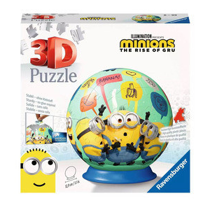 Ravensburger Puzzle 3D 72 db - Minyonok