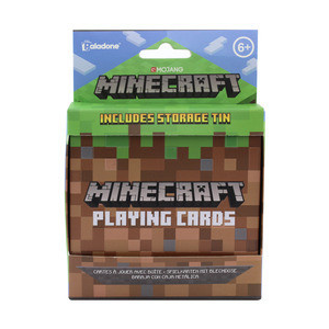  Kártyajáték Minecraft fém dobozban