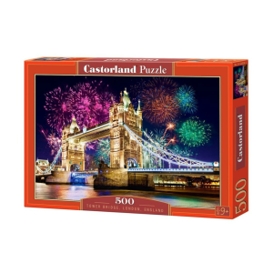 Castorland Tower Bridge, London 500 db-os (B-52592)