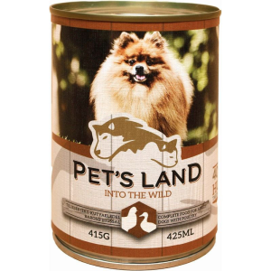 Pet&#039;s Land Pet s Land Dog Konzerv Baromfi 415g