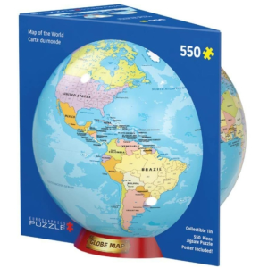 Eurographics 550 db-os puzzle - Map of the World (8551-5863)