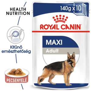 Royal Canin MAXI ADULT - nedves táp nagytestű felnőtt kutya részére 10x140g