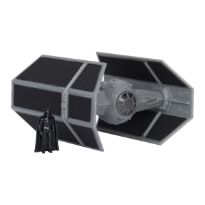 Jazwares Star Wars - Csillagok háborúja Micro Galaxy Squadron 13 cm-es jármű figurával - TIE Advanced + Darth Vader