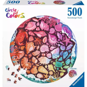 Ravensburger 500 db-os kör puzzle - Kagylók (12000823)