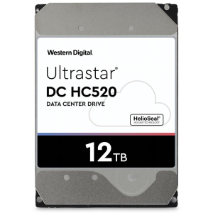 Western Digital 12TB Ultrastar DC HC520 (4Kn SE Modell) SATA3 3.5" Szerver HDD (0F30143)