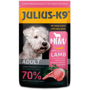 JULIUS-K9 PETFOOD Julius-K9 Dog Adult Beef - nedveseledel (bárány) felnőtt kutyák részére (125g)