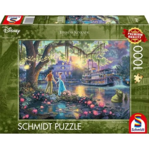Schmidt Disney,The Princess and the Frog, 1000 db-os puzzle (57527)