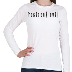PRINTFASHION Resident Evil - black - Női hosszú ujjú póló - Fehér