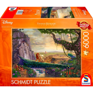 Schmidt Spiele Schmidt Disney Dreams Collection - The Lion King, Return to Pride Rock - 6000 darabos Puzzle