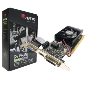 AFOX Geforce GT 730 4GB DDR3 Low Profile Videokártya (AF730-4096D3L5)
