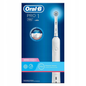  Oral-B PRO 700 Sensi Ultravékony Elektromos Fogkefe, Fehér