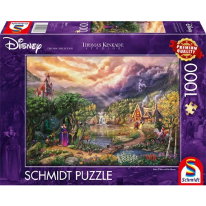 Schmidt 1000 db-os puzzle - Disney - Snow White and the Queen, Thomas Kinkade (58037)