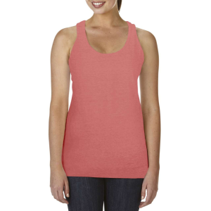 Comfort Colors CCL4260 mosott hatású Női ujjatlan póló-trikó Comfort Colors, Neon Red Orange-XL