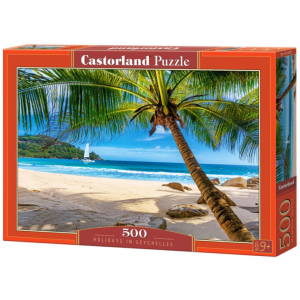 Castorland 500 db-os puzzle - Seychelle szigeteken (B-53827)