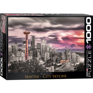 Eurographics 1000 db-os puzzle - Seattle, City Skyline (6000-0660)