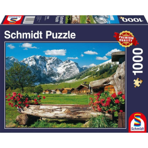 Schmidt Hegyi paradicsom, 1000 db-os puzzle (58368, 18522-182) (58368, 18522-182)